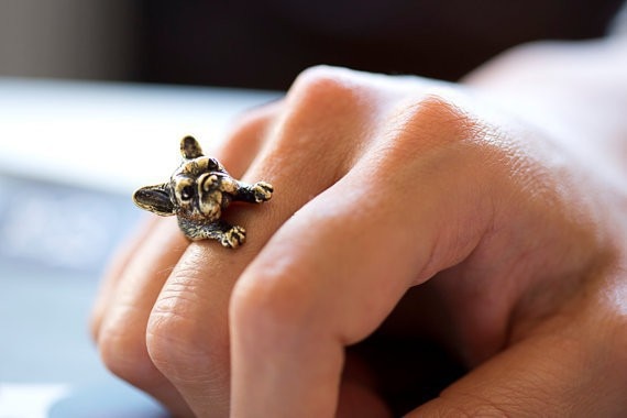 2016-Retro-Animal-Handmade-French-bulldog-ring-Ring-Fashion-Antique-Gold-Silver-Vintage-Adjustable-Rings-for-2