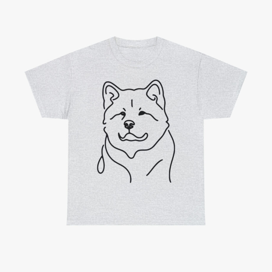 American Akita Unisex Cotton Tee (D02)